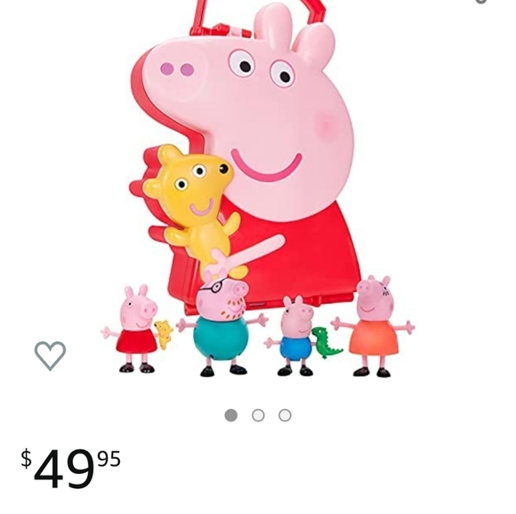 Peppa Pig case with figures - Picture 4 of 4